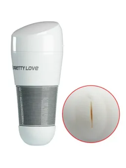 Masturbatore Vagina Bianco Kitty 2