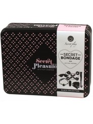 Secretplay - Bdsm Set 8 Pcs Nero - SECRETPLAY 100% FETISH - Kit Bondage e Sadomaso | erosidea.com