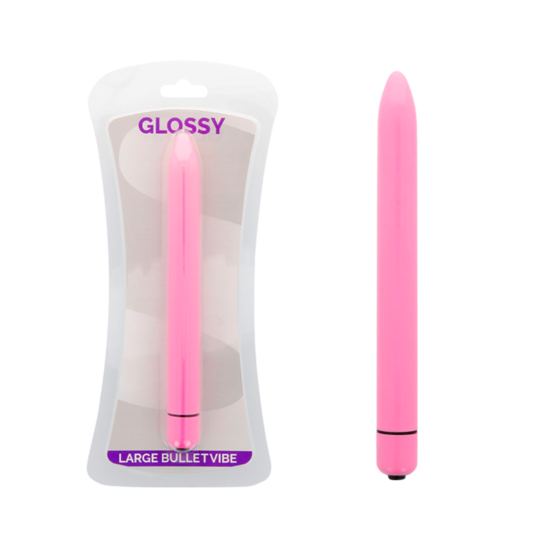 Vibratore Glossy Slim Deep Rose - GLOSSY - Vibratori | erosidea.com