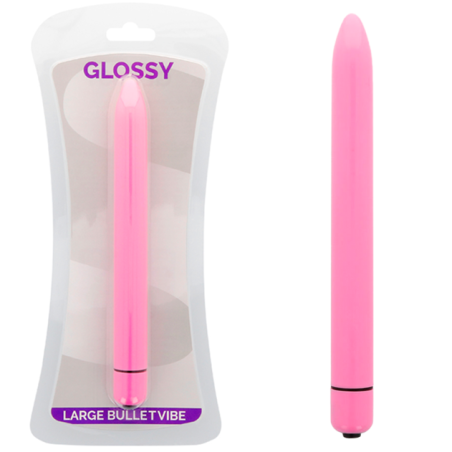 Vibratore Glossy Slim Deep Rose - GLOSSY - Vibratori | erosidea.com