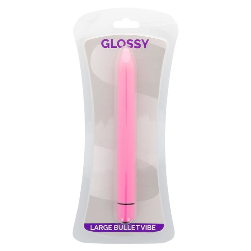 Vibratore Glossy Slim Deep Rose - GLOSSY - Vibratori | erosidea.com