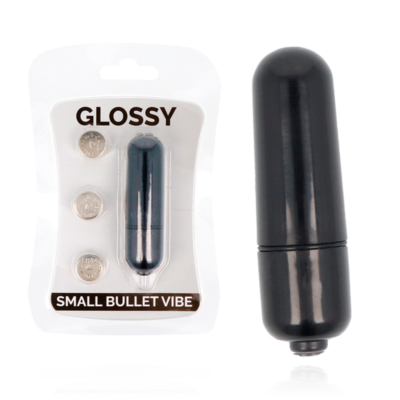 Glossy - Piccolo Bullet Vibe Nero - GLOSSY - Vibratori Mini | erosidea.com