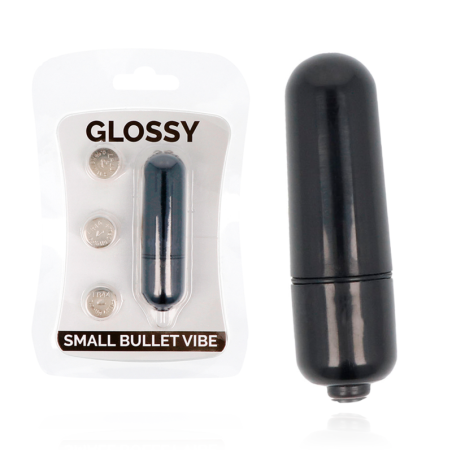 Glossy - Piccolo Bullet Vibe Nero - GLOSSY - Vibratori Mini | erosidea.com