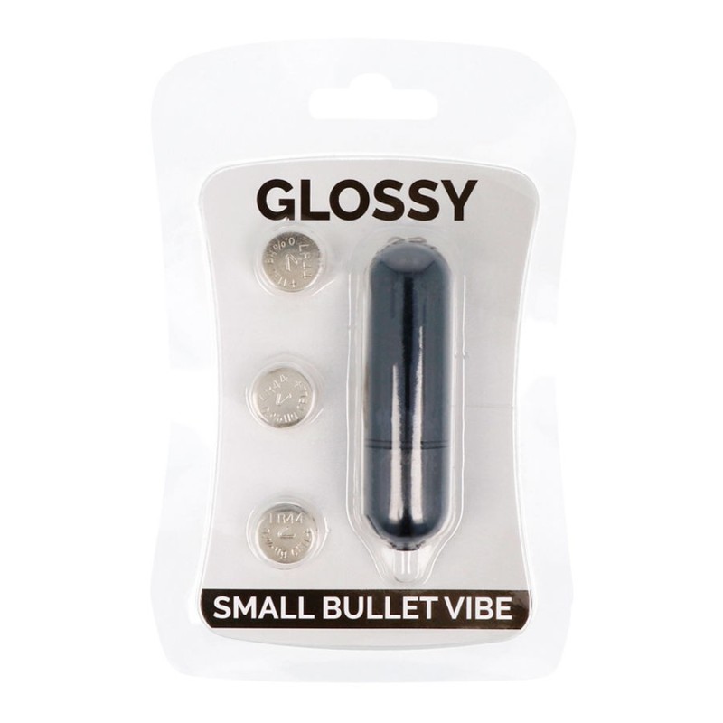 Glossy - Piccolo Bullet Vibe Nero - GLOSSY - Vibratori Mini | erosidea.com