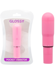 Vibratore Glossy Tascabile Deep Rose - GLOSSY - Vibratori | erosidea.com
