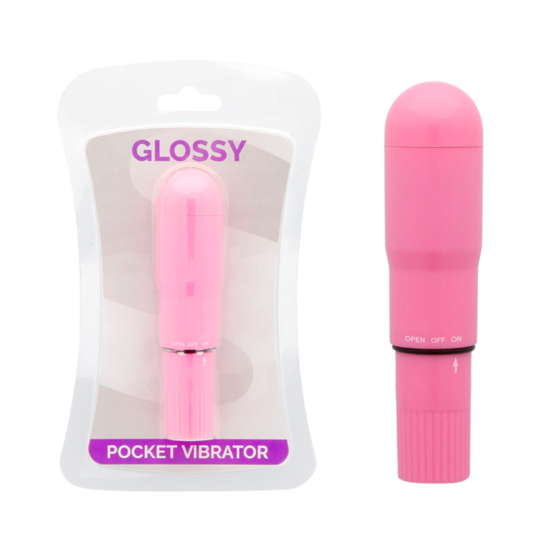 Vibratore Glossy Tascabile Deep Rose - GLOSSY - Vibratori | erosidea.com