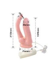 Vibratore Realistico Baile A Doppia Penetrazione - BAILE VIBRATORS - Vibratori Realistici | erosidea.com