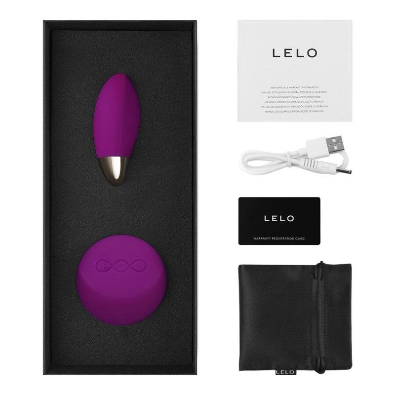 Lelo - Lyla 2 Insignia Design Edition Deep Rose Massager Uovo - Lelo - Vibratori Mini | erosidea.com