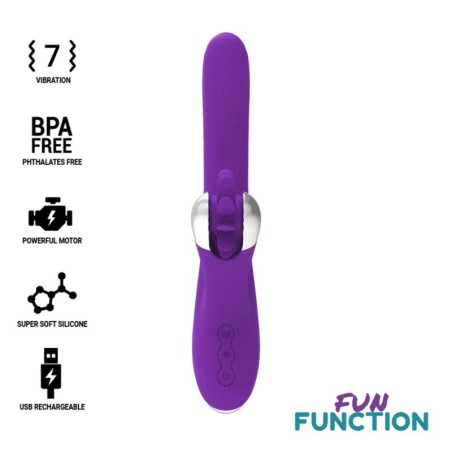 Fun Function - Rotazione Divertente Rabbit 2.0 - FUN FUNCTION - Vibratori Rabbit | erosidea.com