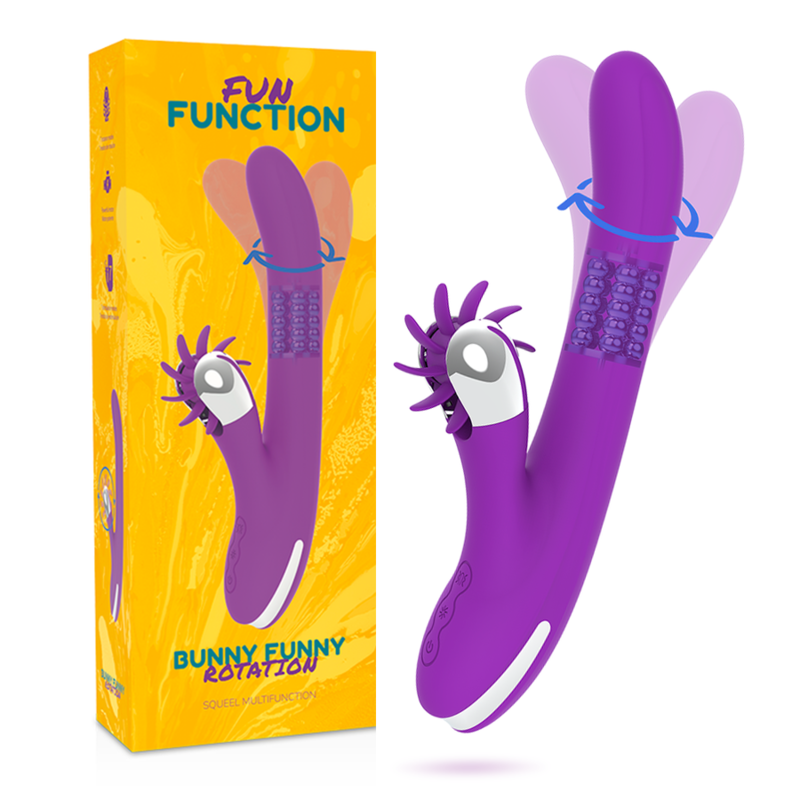 Fun Function - Rotazione Divertente Rabbit 2.0 - FUN FUNCTION - Vibratori Rabbit | erosidea.com