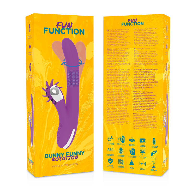 Fun Function - Rotazione Divertente Rabbit 2.0 - FUN FUNCTION - Vibratori Rabbit | erosidea.com
