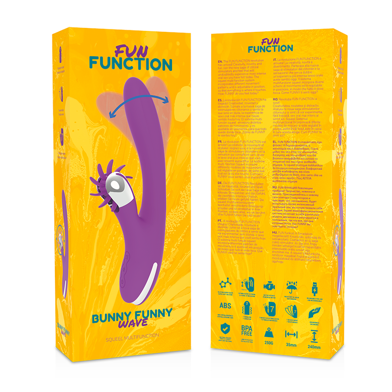 Fun Function - Bunny Funny Wave 2.0 - FUN FUNCTION - Vibratori Classici | erosidea.com