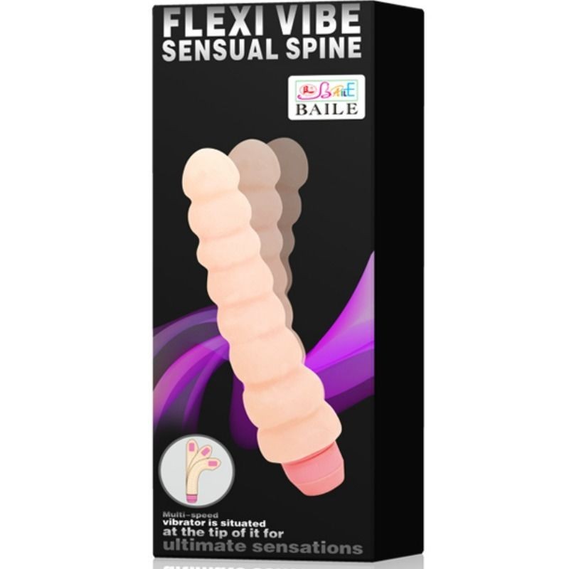 Vibratore Flessibile Flexi Vibe Sensual Spine 19 Cm - BAILE - Vibratori | erosidea.com