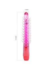 Baile Dildo Vibrante Flessibile Sensual Spine Flexi Vibe Lilla 23.5 Cm - BAILE - Dildo Speciali | erosidea.com