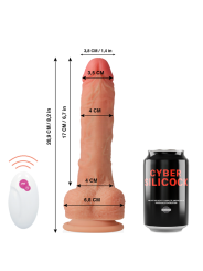 Cyber Silicock - Controle Remoto Realista Mestre Huck - CYBER SILICOCK - Dildo Realistici | erosidea.com