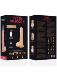 Cyber Silicock - Controle Remoto Realista Mestre Huck - CYBER SILICOCK - Dildo Realistici | erosidea.com