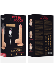 Cyber Silicock - Controle Remoto Realista Sr. John - CYBER SILICOCK - Dildo Realistici | erosidea.com