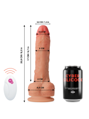 Cyber Silicock - Controle Remoto Realista Mr Rick - CYBER SILICOCK - Dildo Realistici | erosidea.com