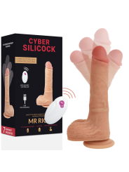 Cyber Silicock - Controle Remoto Realista Mr Rick - CYBER SILICOCK - Dildo Realistici | erosidea.com