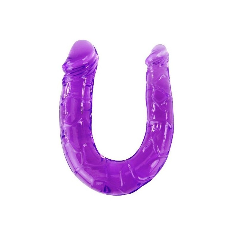 Doppio Dildo In Jelly Flessibile Lilla - BAILE ANAL - Dildo Doppi | erosidea.com