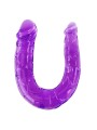 Doppio Dildo In Jelly Flessibile Lilla - BAILE ANAL - Dildo Doppi | erosidea.com