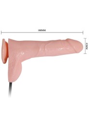 Dildo Vibrante E Gonfiabile Realistico 18.8 Cm - BAILE - Dildo Realistici | erosidea.com
