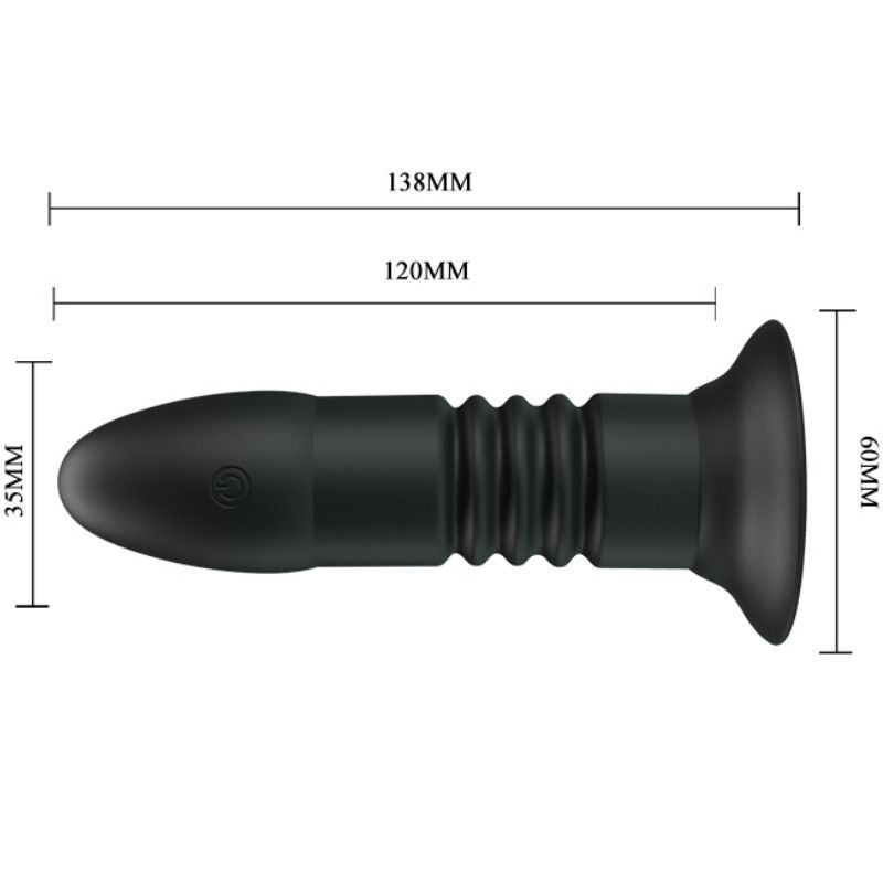 Pretty Love - Plug Magic Jinger Su E Gi™ E Vibrazione - PRETTY LOVE BOTTOM - Plug e Catene Anali | erosidea.com