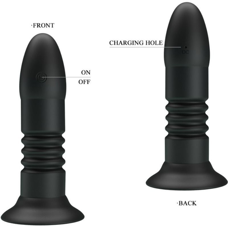 Pretty Love - Plug Magic Jinger Su E Gi™ E Vibrazione - PRETTY LOVE BOTTOM - Plug e Catene Anali | erosidea.com