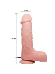 Vibratore Realistico Naturale Barbara 21 Cm - BAILE - Dildo Realistici | erosidea.com