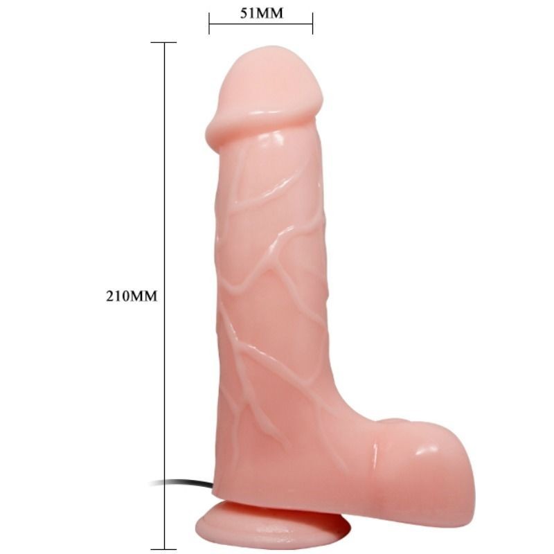 Vibratore Realistico Naturale Barbara 21 Cm - BAILE - Dildo Realistici | erosidea.com