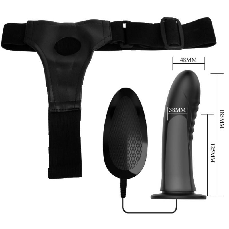 Strap On Pretty Love Abbasbailea Love Myron Con Vibrazione E Dildo Cavo - PRETTY LOVE - Strap-on e Imbracature | erosidea.com