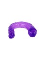 Doppio Dildo In Jelly Flessibile Lilla - BAILE ANAL - Dildo Doppi | erosidea.com