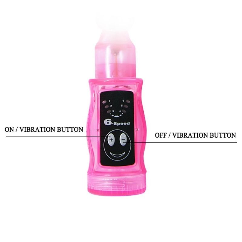 Stimolatore Distortion Triplo Rosa - BAILE STIMULATING - Stimolatori | erosidea.com