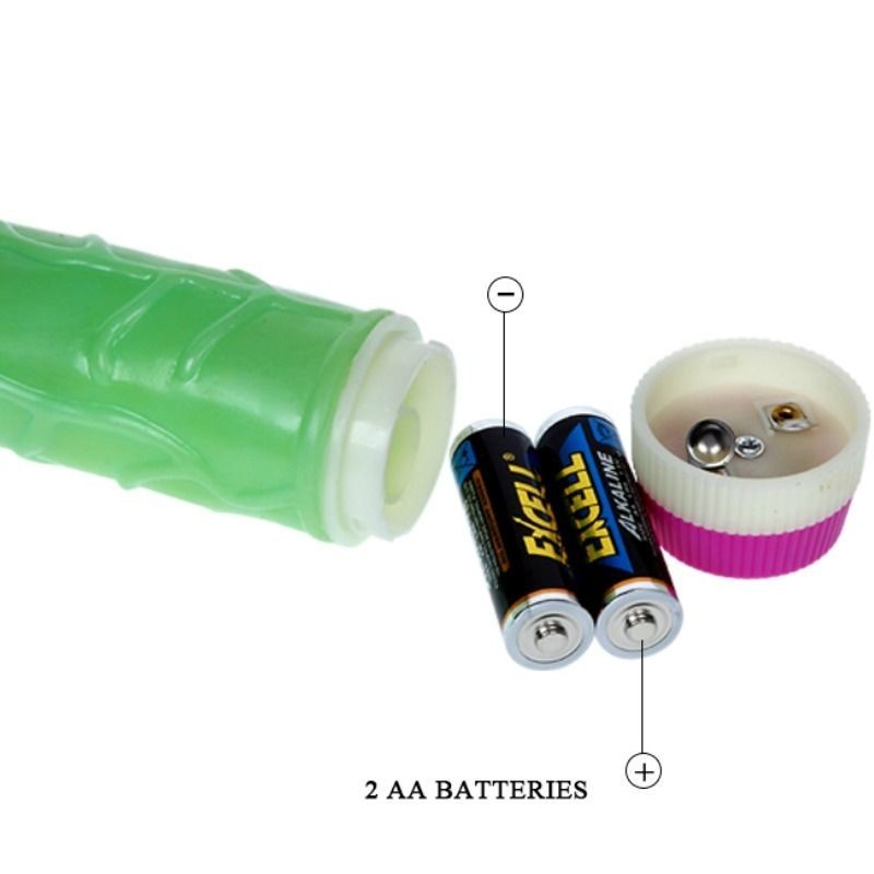 Vibratore Onde Di Piacere 23 Cm Verde - BAILE VIBRATORS - Vibratori | erosidea.com