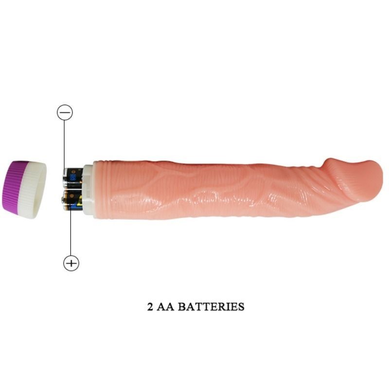 Vibratore Naturale Realistico 22 Cm - BAILE VIBRATORS - Dildo Realistici | erosidea.com