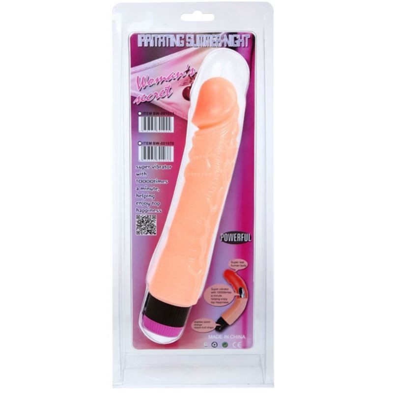Vibratore Realistico Flessibile Naturale 24 Cm - BAILE VIBRATORS - Dildo Realistici | erosidea.com
