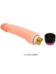 Vibratore Realistico Flessibile Naturale 24 Cm - BAILE VIBRATORS - Dildo Realistici | erosidea.com