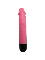Vibratore Sex Realistico Colorato Rosa 23 Cm - BAILE - Dildo Realistici | erosidea.com