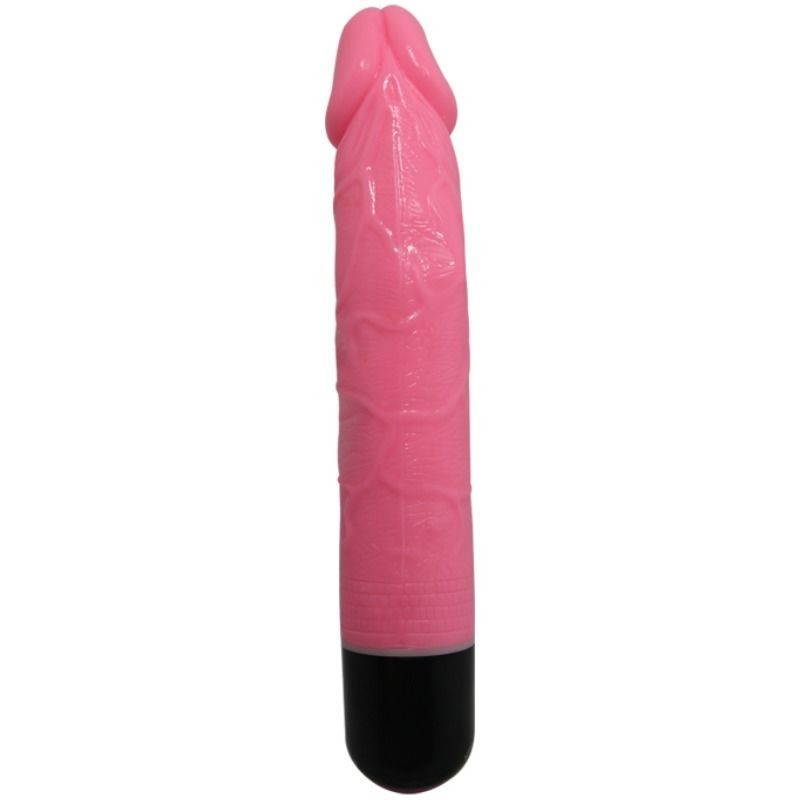 Vibratore Sex Realistico Colorato Rosa 23 Cm - BAILE - Dildo Realistici | erosidea.com