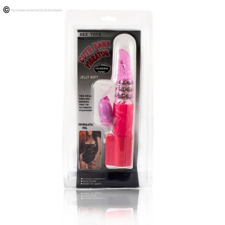 Vibratore Rabbit Baile Rosa Per Vagina E Ano - BAILE ROTATIONS - Vibratori Rabbit | erosidea.com