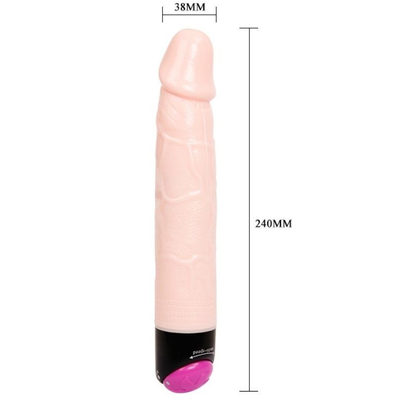 Vibrazione E Rotazione Sessuale Colorata 24 Cm - BAILE - Vibratori | erosidea.com