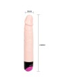 Vibrazione E Rotazione Sessuale Colorata 24 Cm - BAILE - Vibratori | erosidea.com