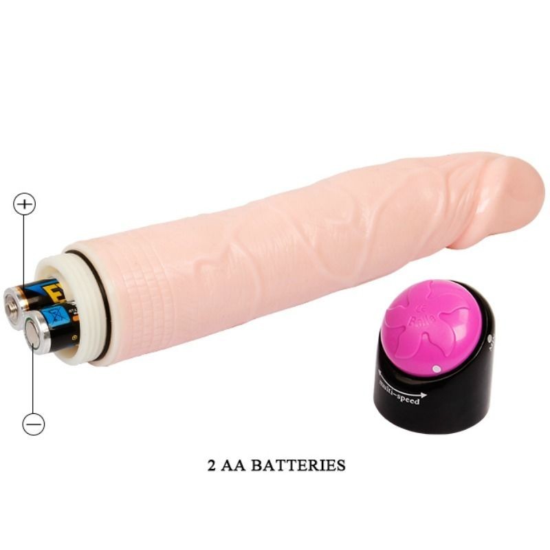 Vibrazione E Rotazione Sessuale Colorata 24 Cm - BAILE - Vibratori | erosidea.com