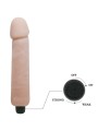 Baile Dildo Vibratore Love Companion 25 Cm - BAILE VIBRATORS - Vibratori Classici | erosidea.com