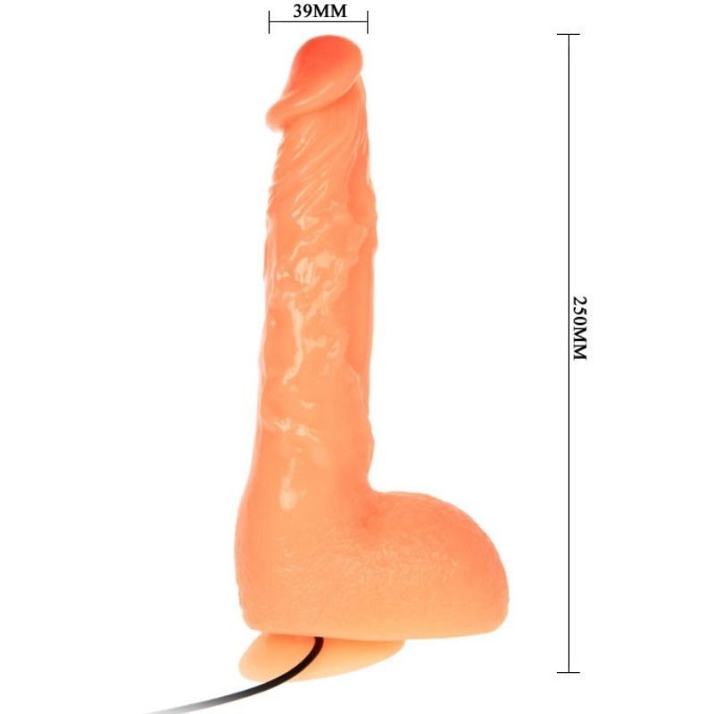 Baile Dildo Vibrante Del Pene Con Sensazione Realistica Di Vibrazione - BAILE VIBRATORS - Dildo Realistici | erosidea.com