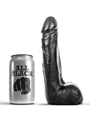 All Black - Dildo Realistico Nero Morbido 20 Cm - ALL BLACK - Dildo Realistici | erosidea.com