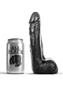 All Black - Dildo Realistico Nero Morbido 20 Cm - ALL BLACK - Dildo Realistici | erosidea.com