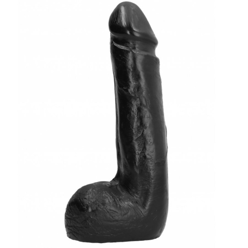 All Black - Dildo Realistico Nero Morbido 20 Cm - ALL BLACK - Dildo Realistici | erosidea.com
