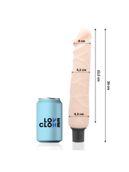 Vibratore Loveclone Autolubrificante Jansen 26Cm - LOVECLONE - Vibratori | erosidea.com