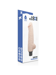 Vibratore Loveclone Harald Autolubrificante 24Cm - LOVECLONE - Vibratori | erosidea.com